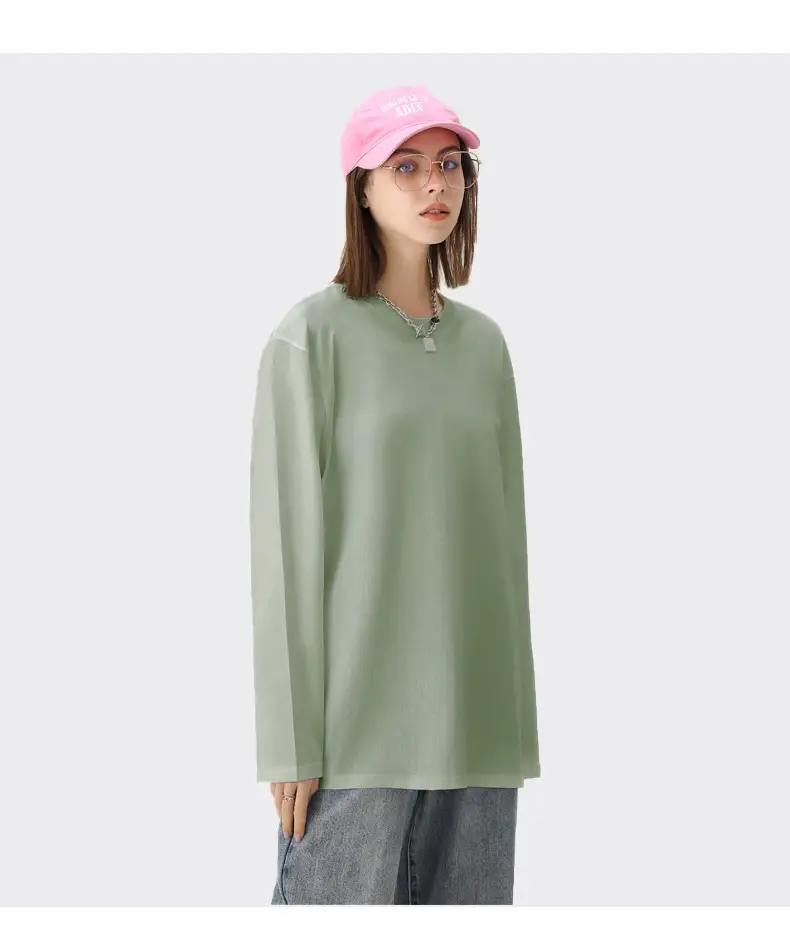 Pure Cotton Seamless Long Sleeve T-Shirt for Men — feature 11