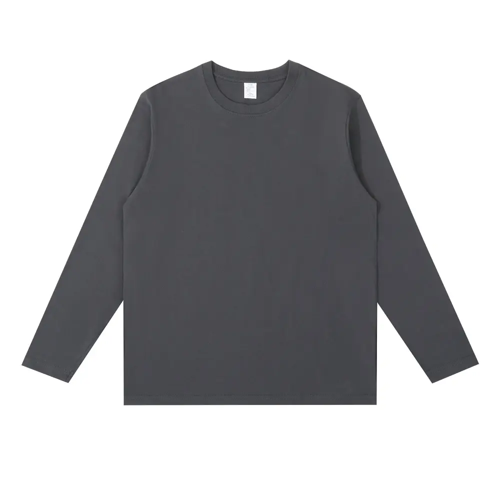 Pure Cotton Seamless Long Sleeve T-Shirt for Men — feature 24