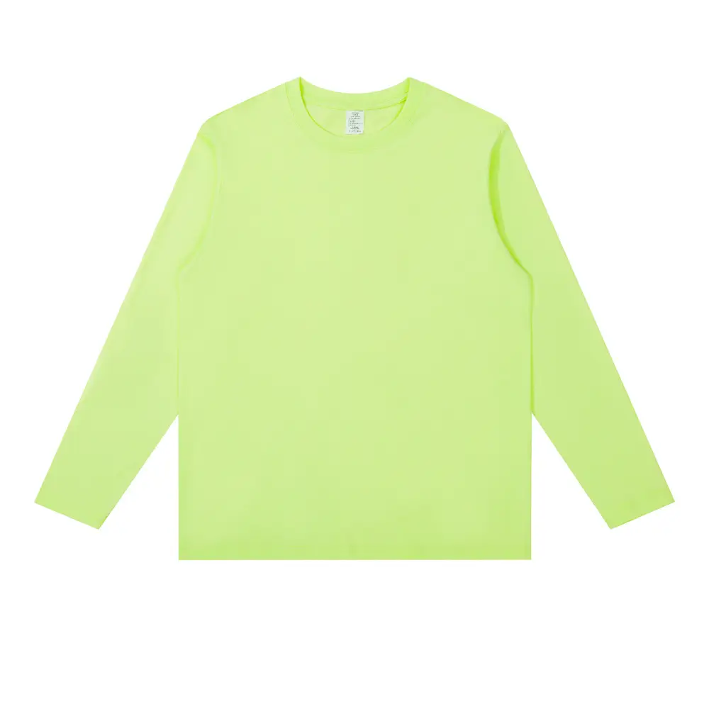 Pure Cotton Seamless Long Sleeve T-Shirt for Men - Image 11
