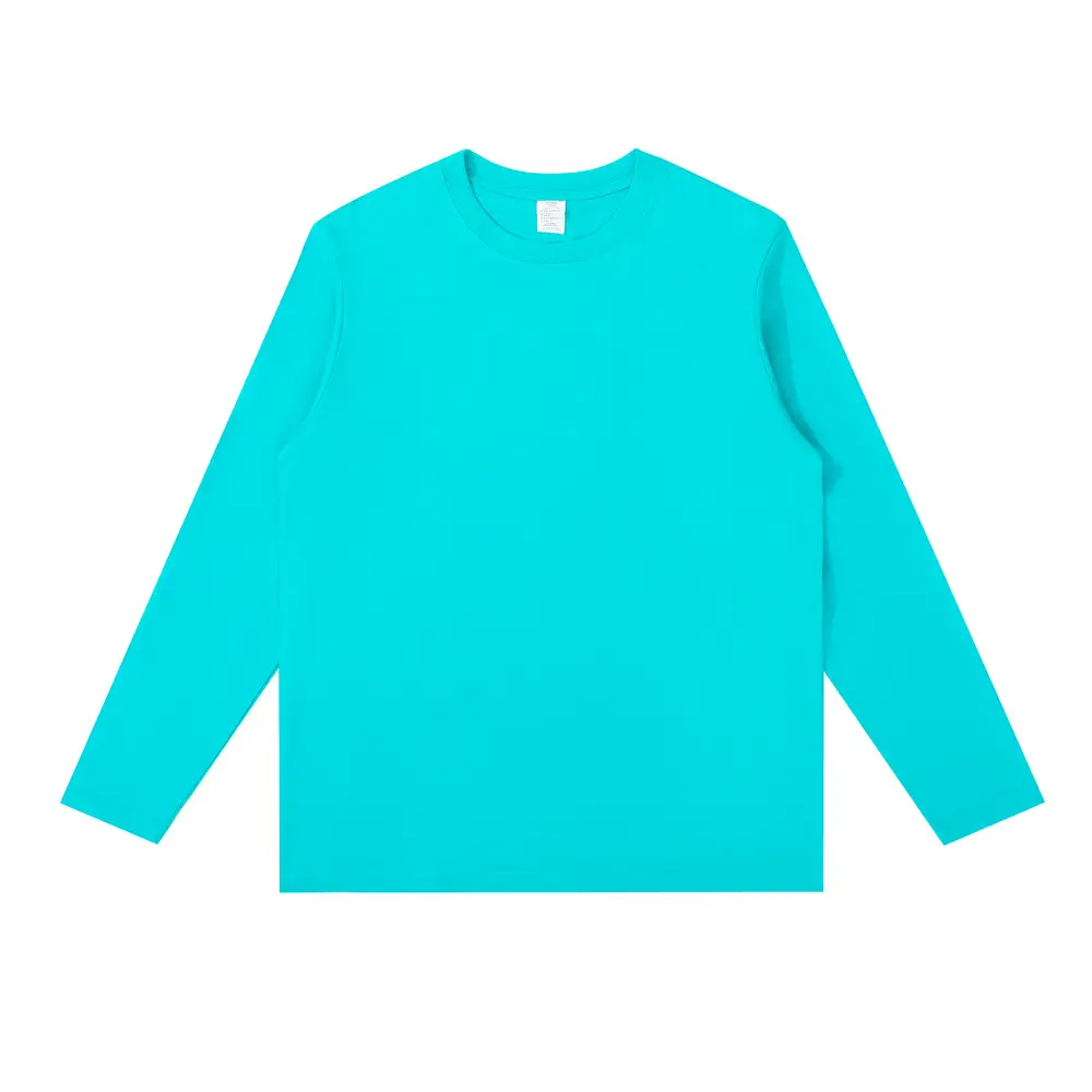 Pure Cotton Seamless Long Sleeve T-Shirt for Men - Image 5