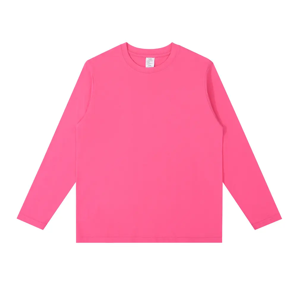 Pure Cotton Seamless Long Sleeve T-Shirt for Men - Image 8