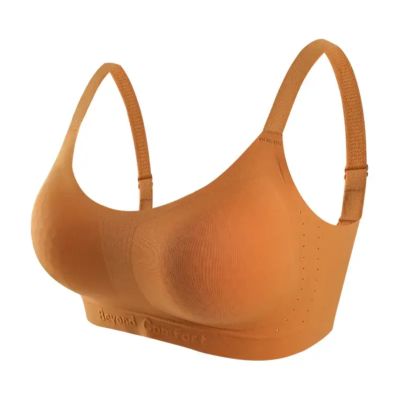 Women's Traceless Soft Support Bra Fixed Cup No Steel Ring - Image 3