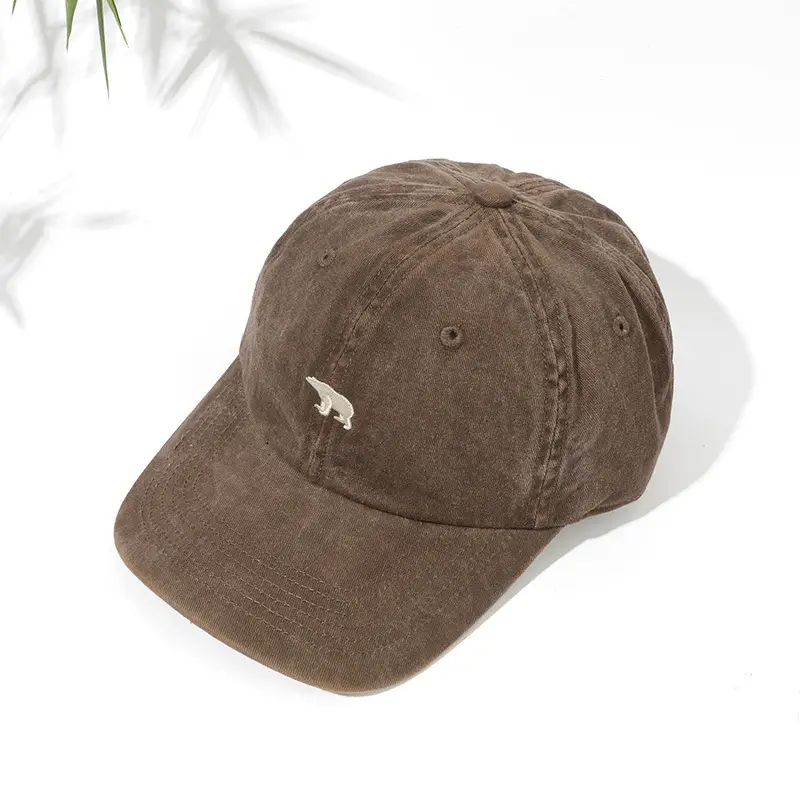 Summer Washable Casual Cap with Metal Button — feature 11
