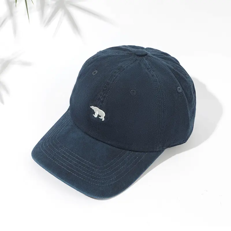 Summer Washable Casual Cap with Metal Button — feature 13