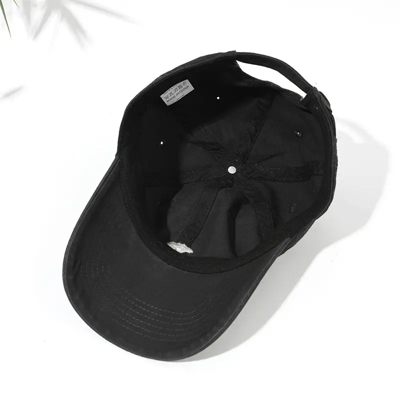 Summer Washable Casual Cap with Metal Button — feature 16