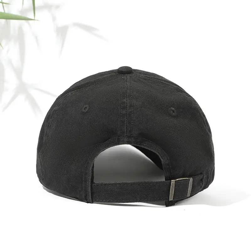 Summer Washable Casual Cap with Metal Button — feature 17