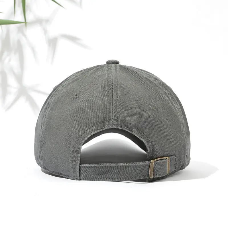 Summer Washable Casual Cap with Metal Button — feature 6