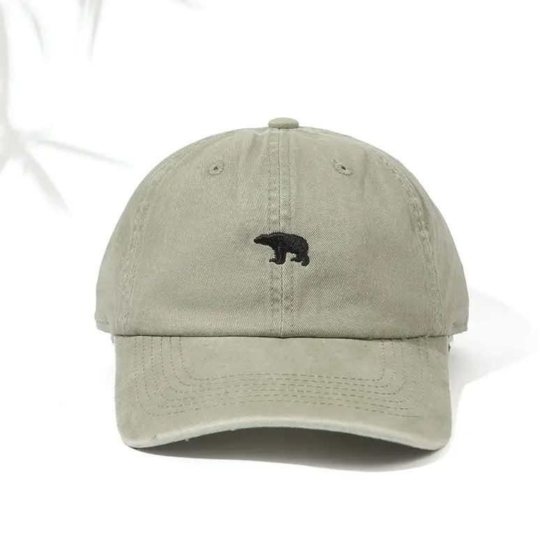 Summer Washable Casual Cap with Metal Button — feature 8