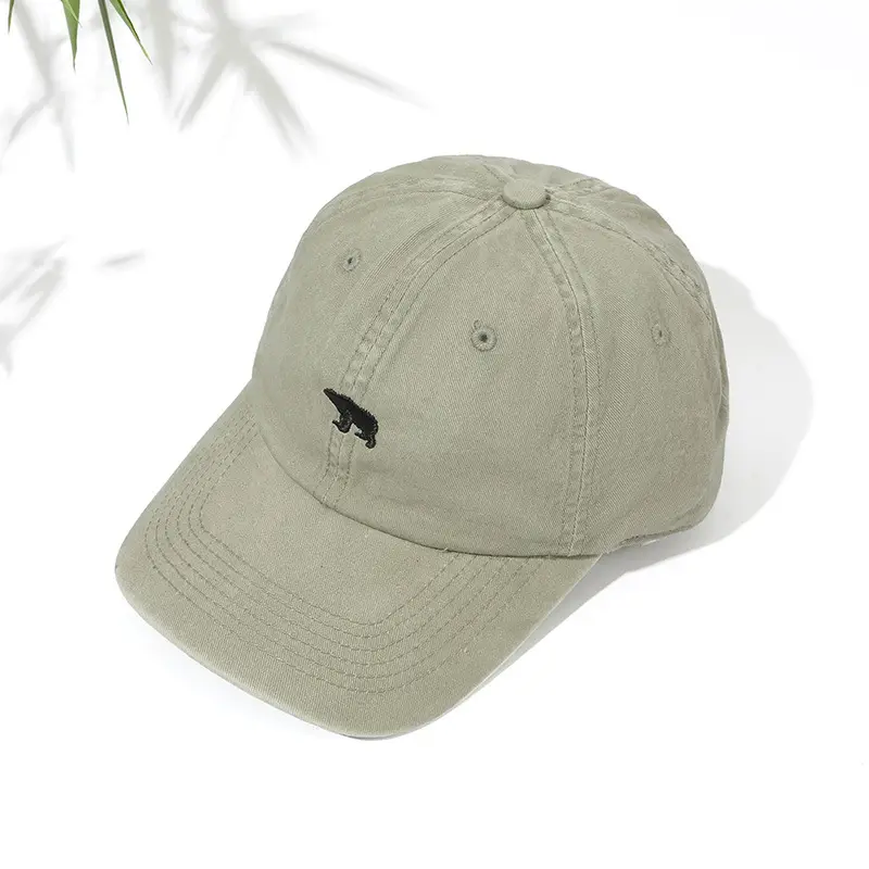 Summer Washable Casual Cap with Metal Button — feature 9