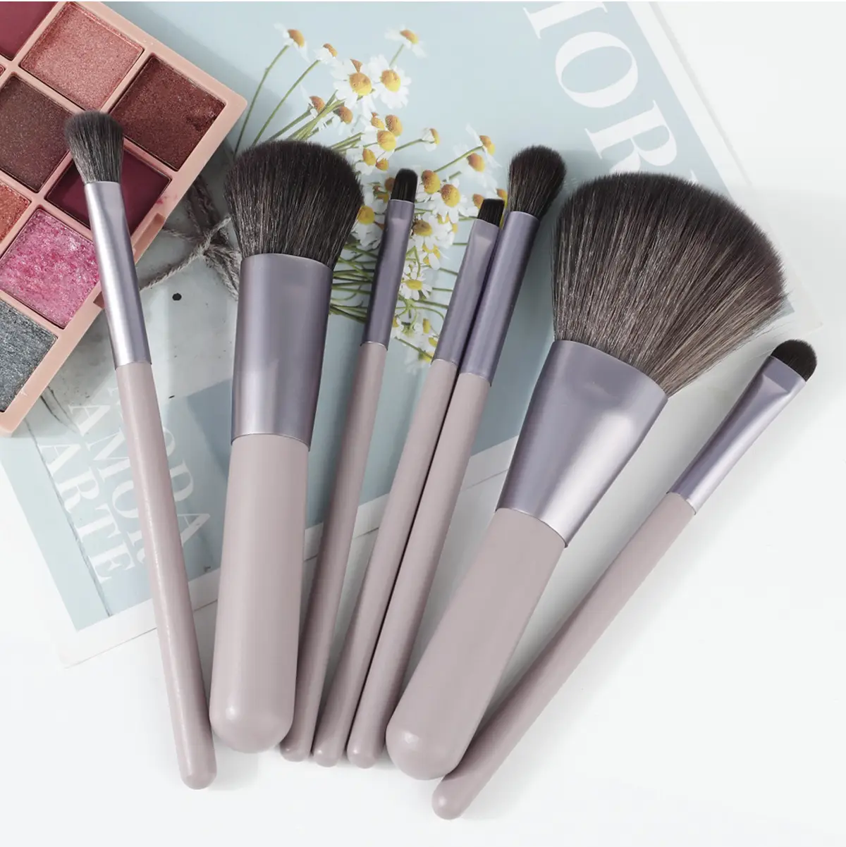 7 Piece Makeup Brush Set for Beginners & Pros β feature 10