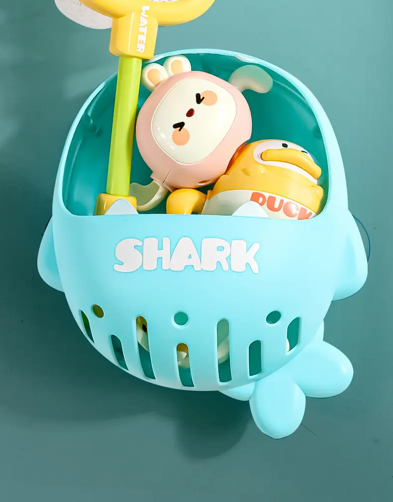 Little Duck, Yellow Duck, Fishing Net, Kidsren's Fishing, Playing in the Water, Baby Bathroom Bathing and Bathing Toy, 2 Years Old — feature 7