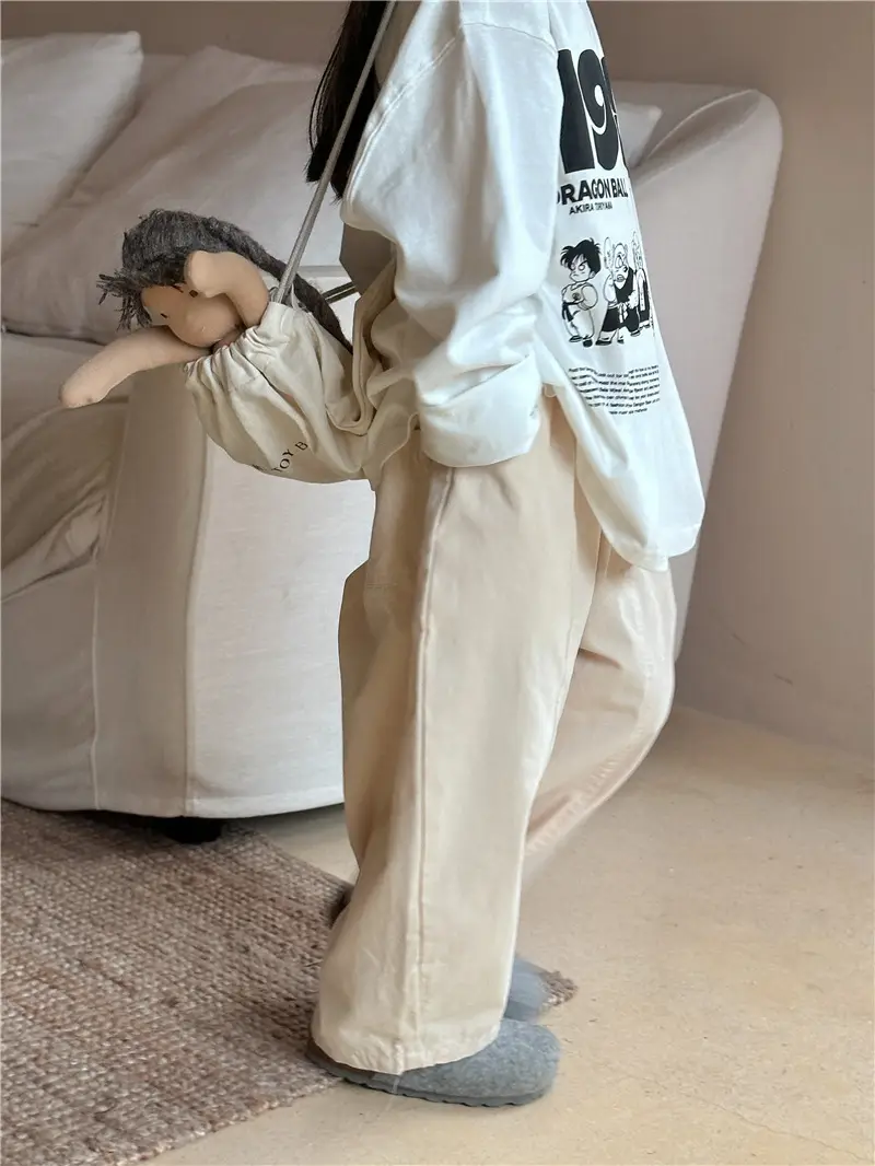 Kids Korean Style T-Shirt 2025 Autumn Boys Girls — feature 15