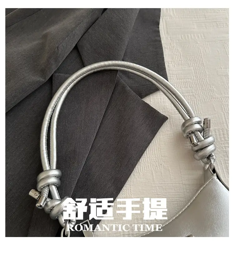 Women's Brown Bow Crossbody Bag 2024 Spring Summer — feature 4