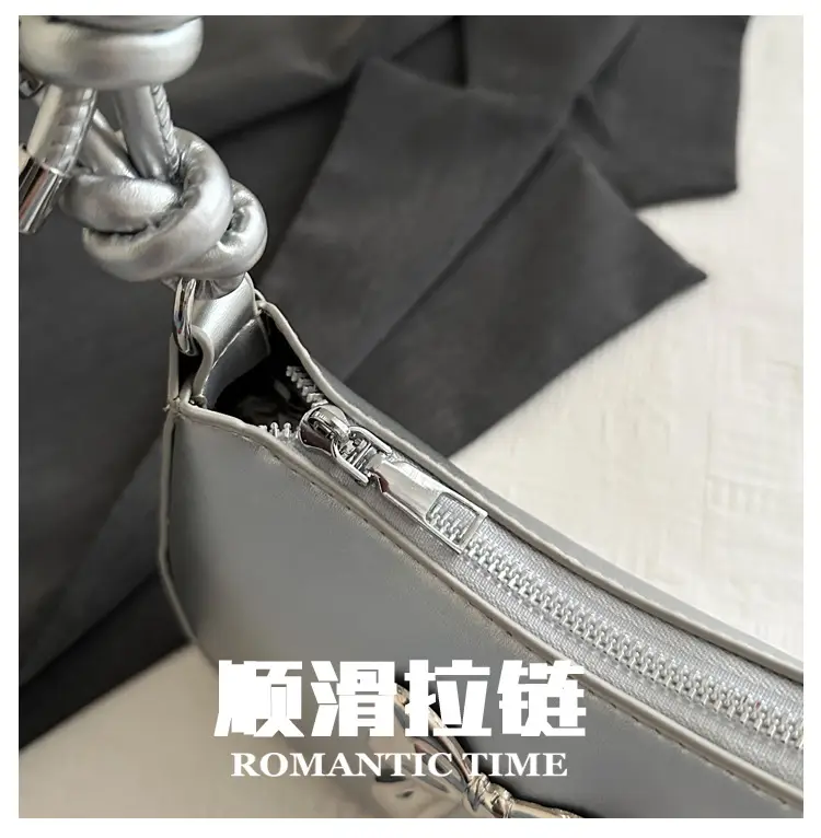 Women's Brown Bow Crossbody Bag 2024 Spring Summer — feature 5