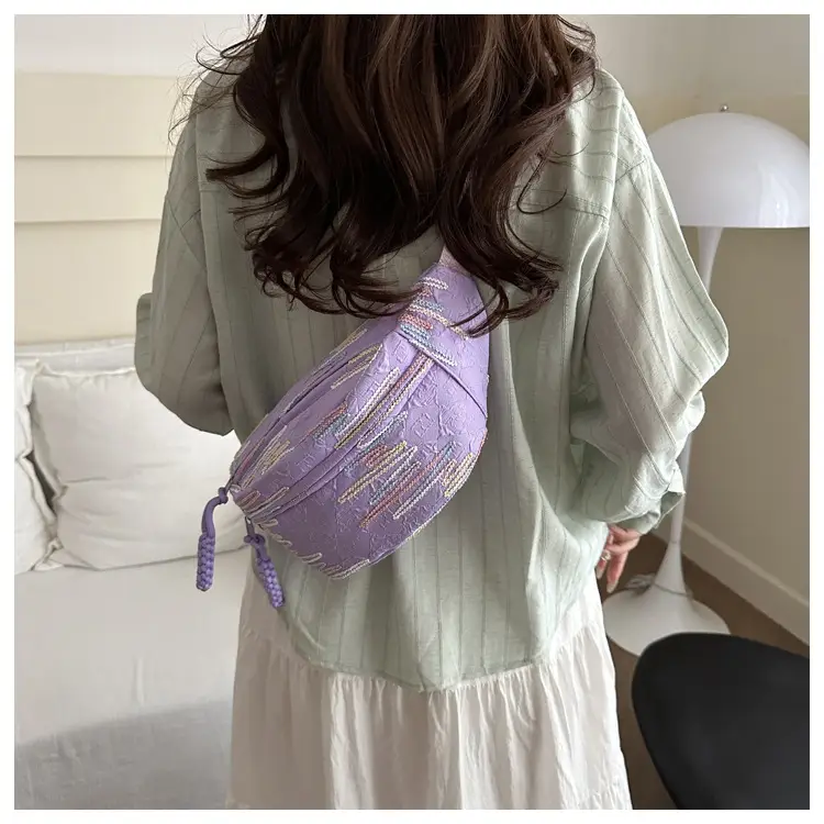 Pink Embroidered Crossbody Bag for Women 2024 — feature 15