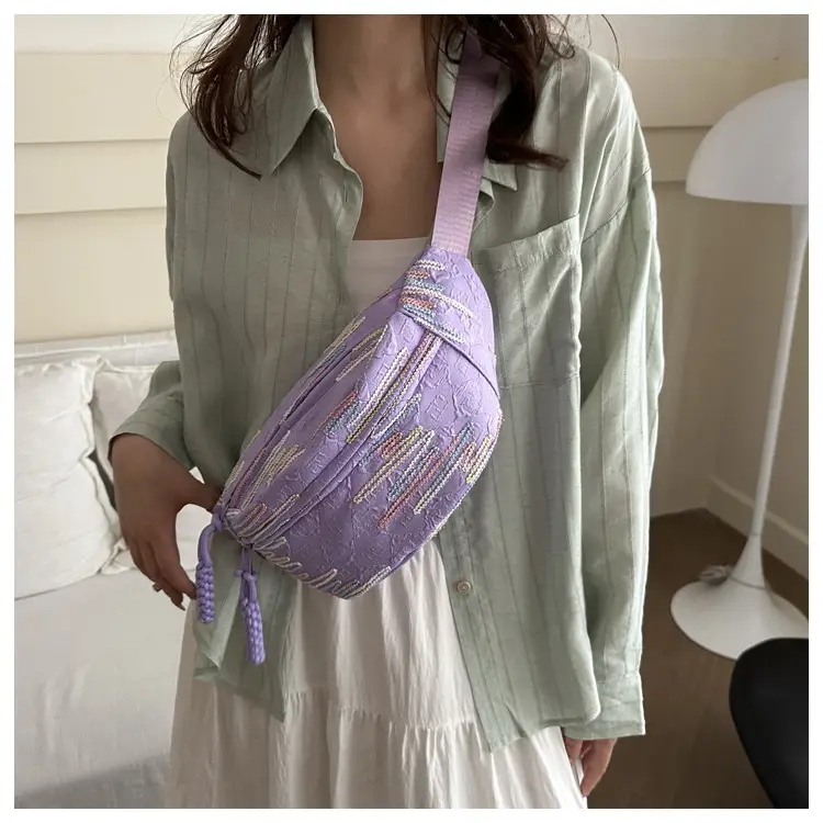 Pink Embroidered Crossbody Bag for Women 2024 — feature 16