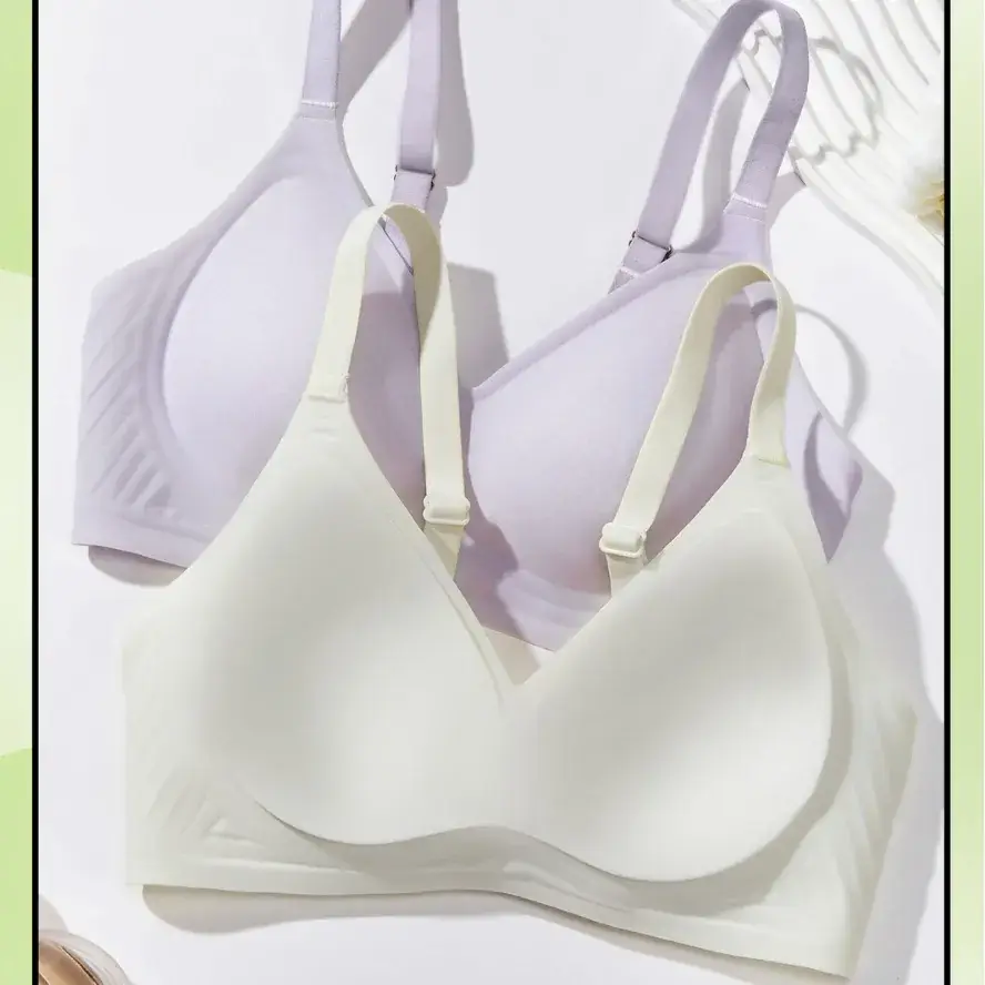 Soft Supportive Bra with Adjustable Straps - Image 13