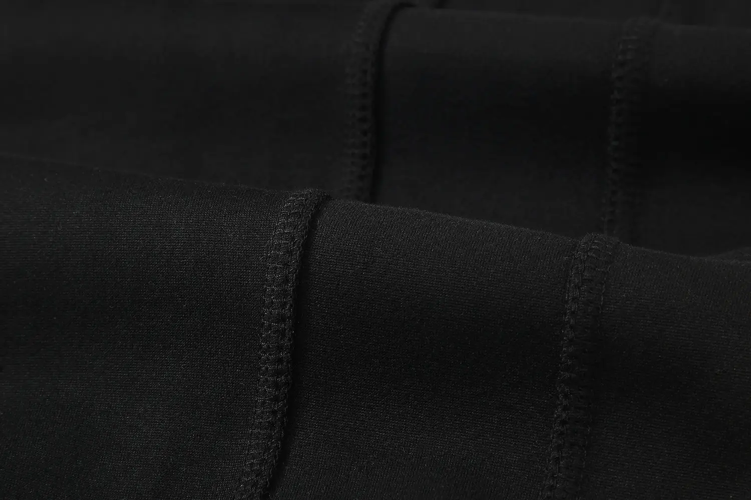 Men Black Cotton Drawstring Pants Slim Fit — feature 15