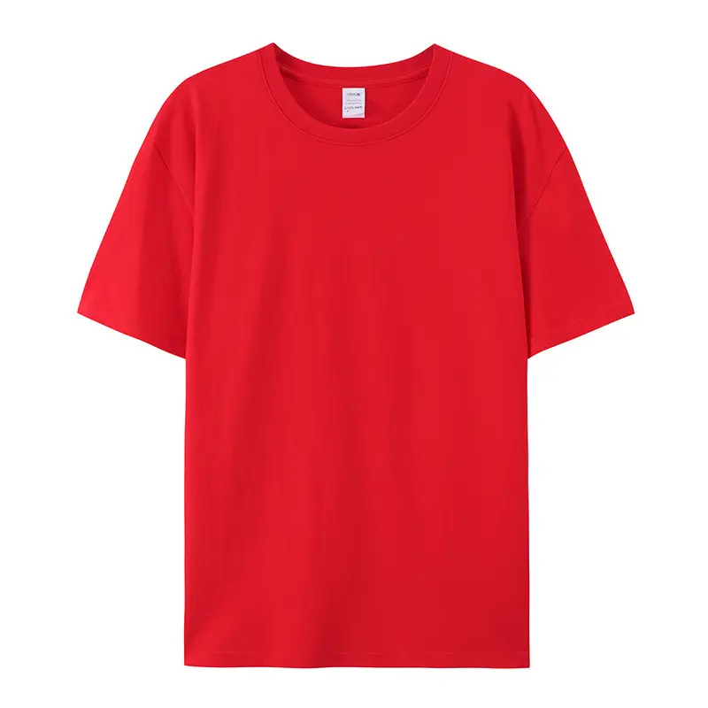 Men's Pure CoTTon Green T-Shirt Round Neck Summer - Image 10
