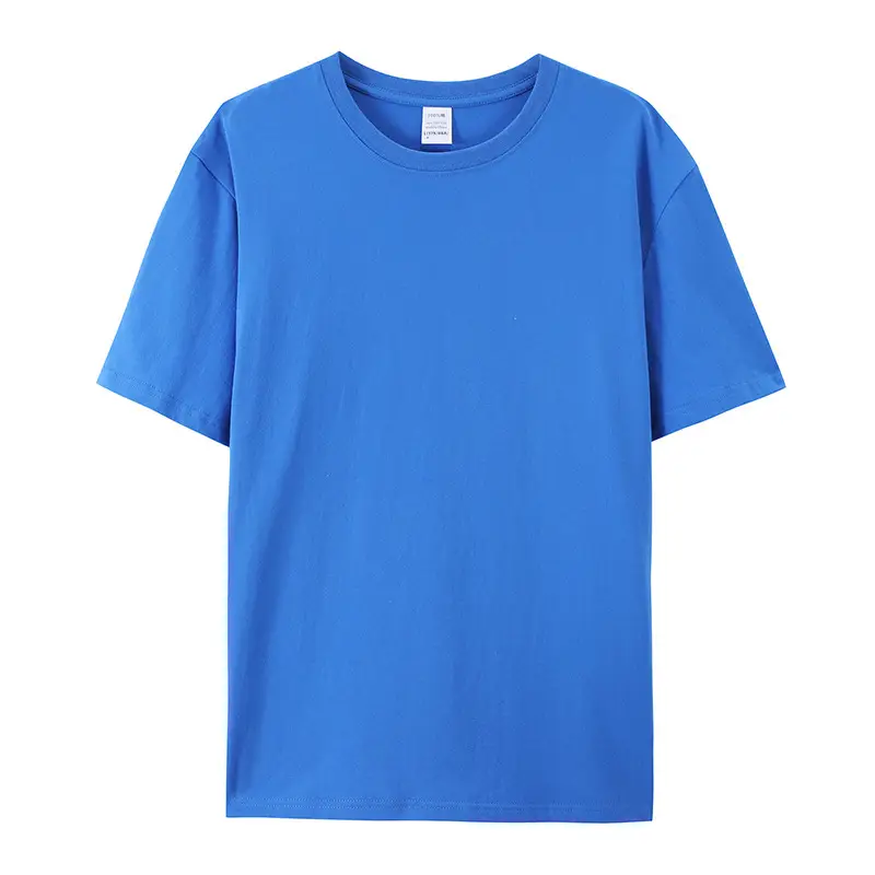 Men's Pure CoTTon Green T-Shirt Round Neck Summer - Image 11