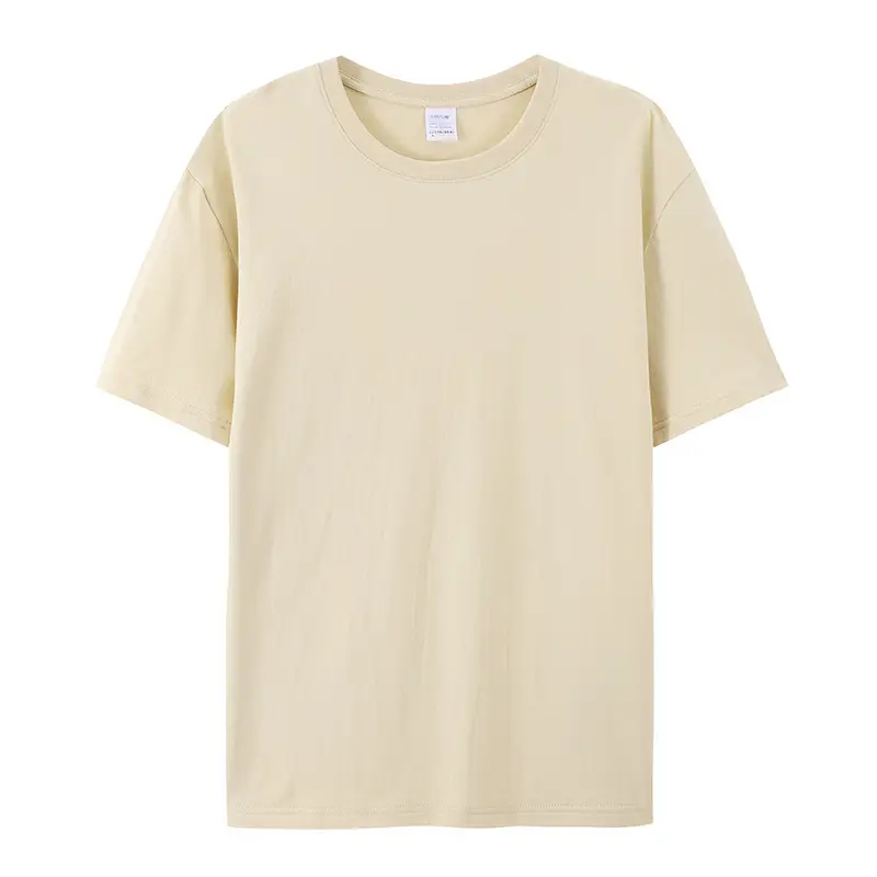 Men's Pure CoTTon Green T-Shirt Round Neck Summer - Image 9