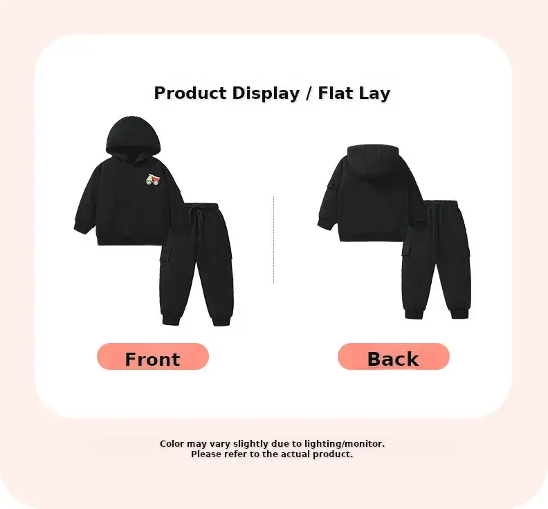 Little Maven European and American Boys Hooded Sweatshirt Suit 2024 Autum New Long-Sleeved Boys Sweatshirt Suit — feature 17