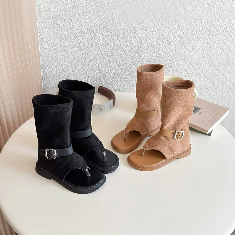 Girls' Korean Style Soft Sandals 2025