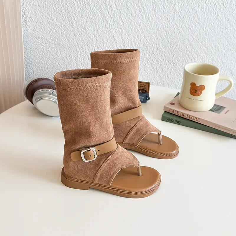 Girls' Korean Style Soft Sandals 2025