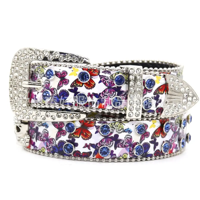 Punk Butterfly Belt Women Rhinestone Y2K Belt - Image 9
