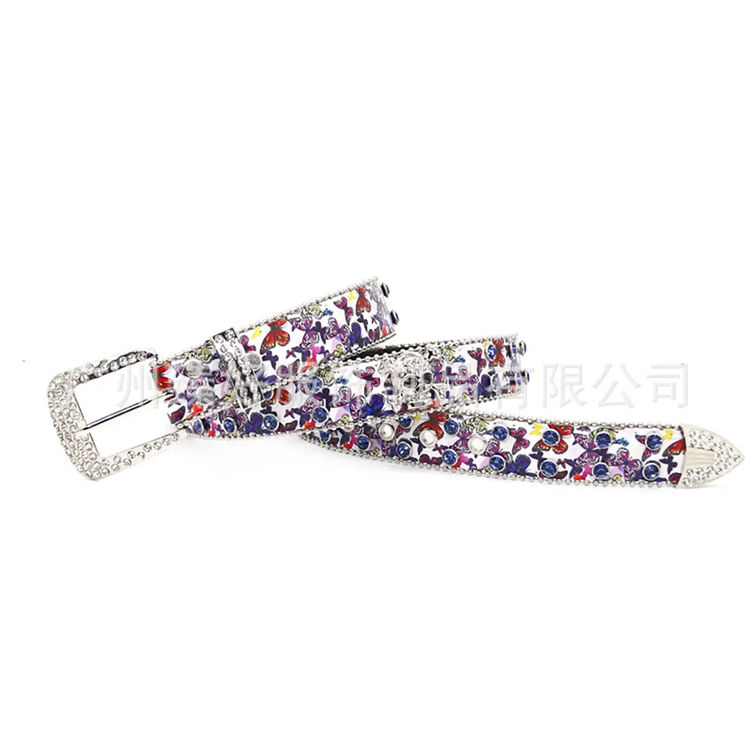 Punk Butterfly Belt Women Rhinestone Y2K Belt - Image 10