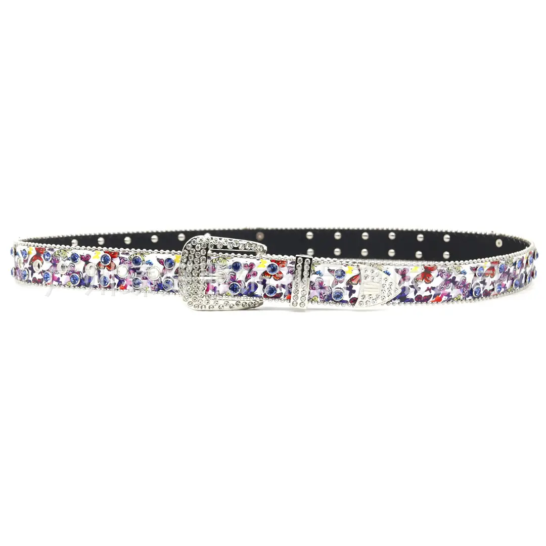 Punk Butterfly Belt Women Rhinestone Y2K Belt - Image 12