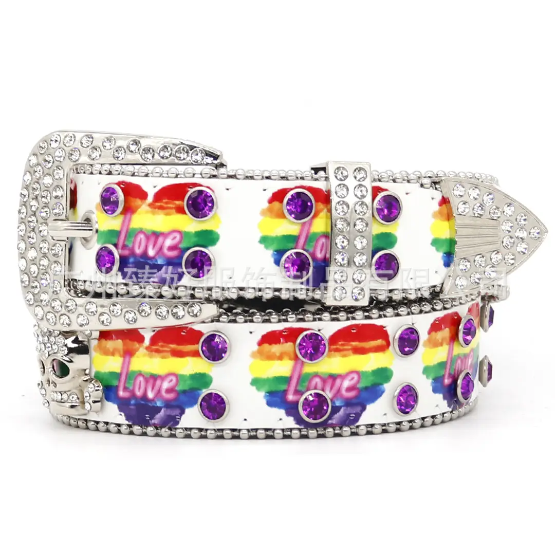 Punk Butterfly Belt Women Rhinestone Y2K Belt - Image 4