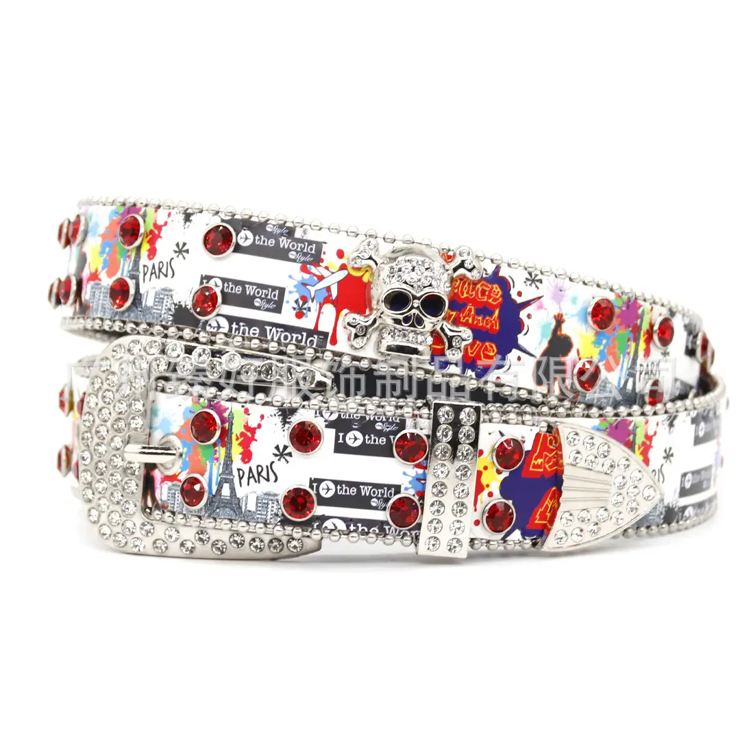 Punk Butterfly Belt Women Rhinestone Y2K Belt - Image 5