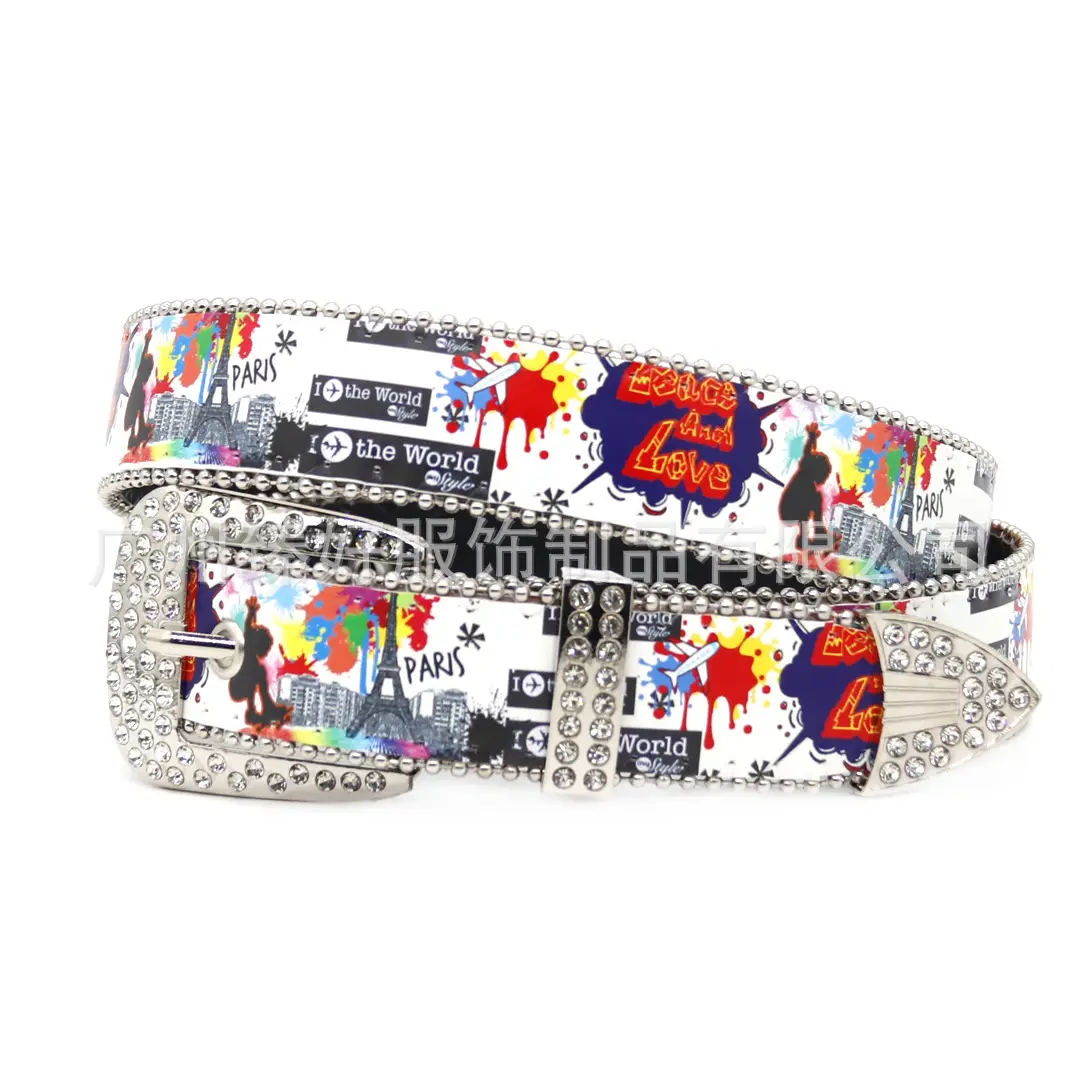 Punk Butterfly Belt Women Rhinestone Y2K Belt - Image 6