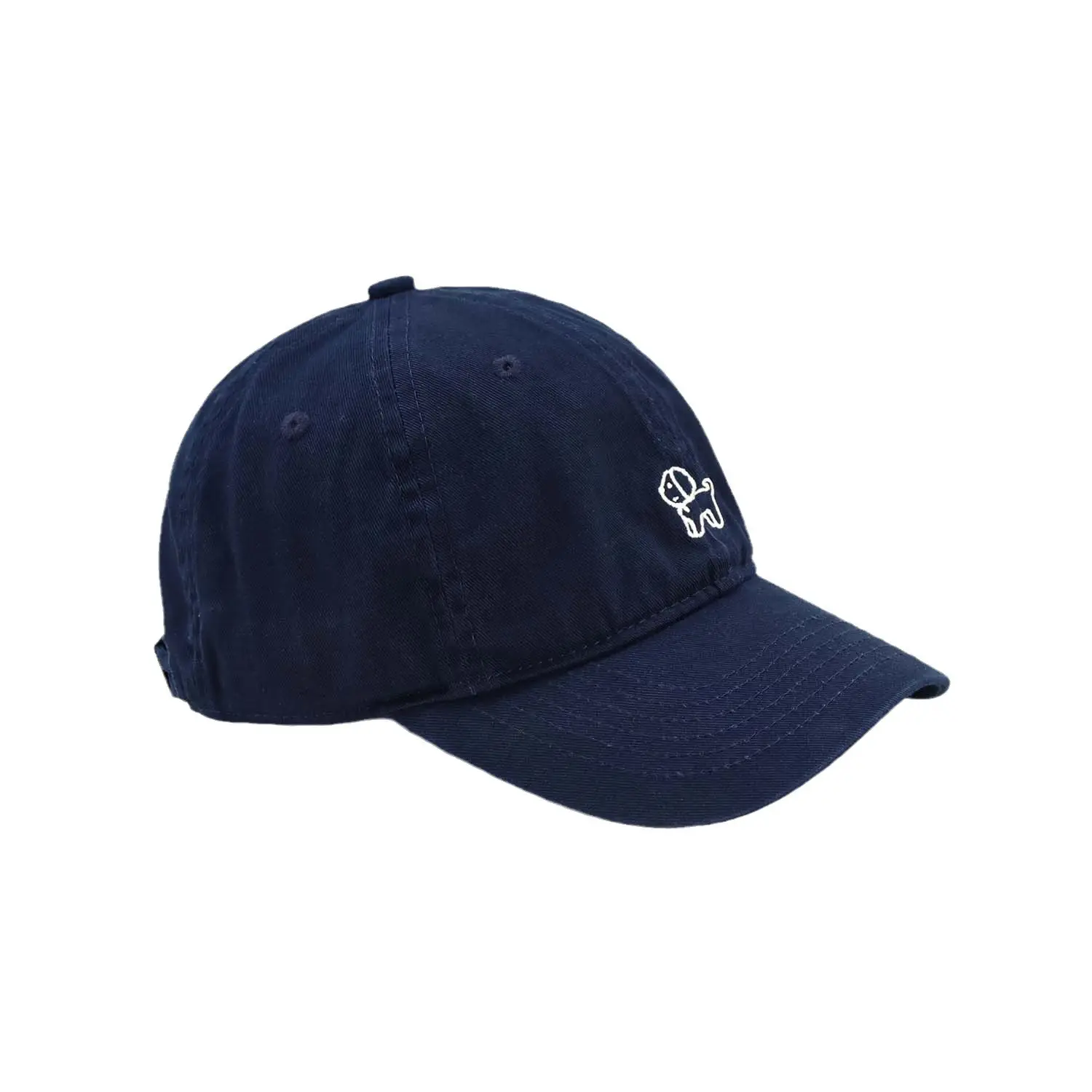 Navy Blue Logo Cap for Men Women Clothing Accessories - Image 7