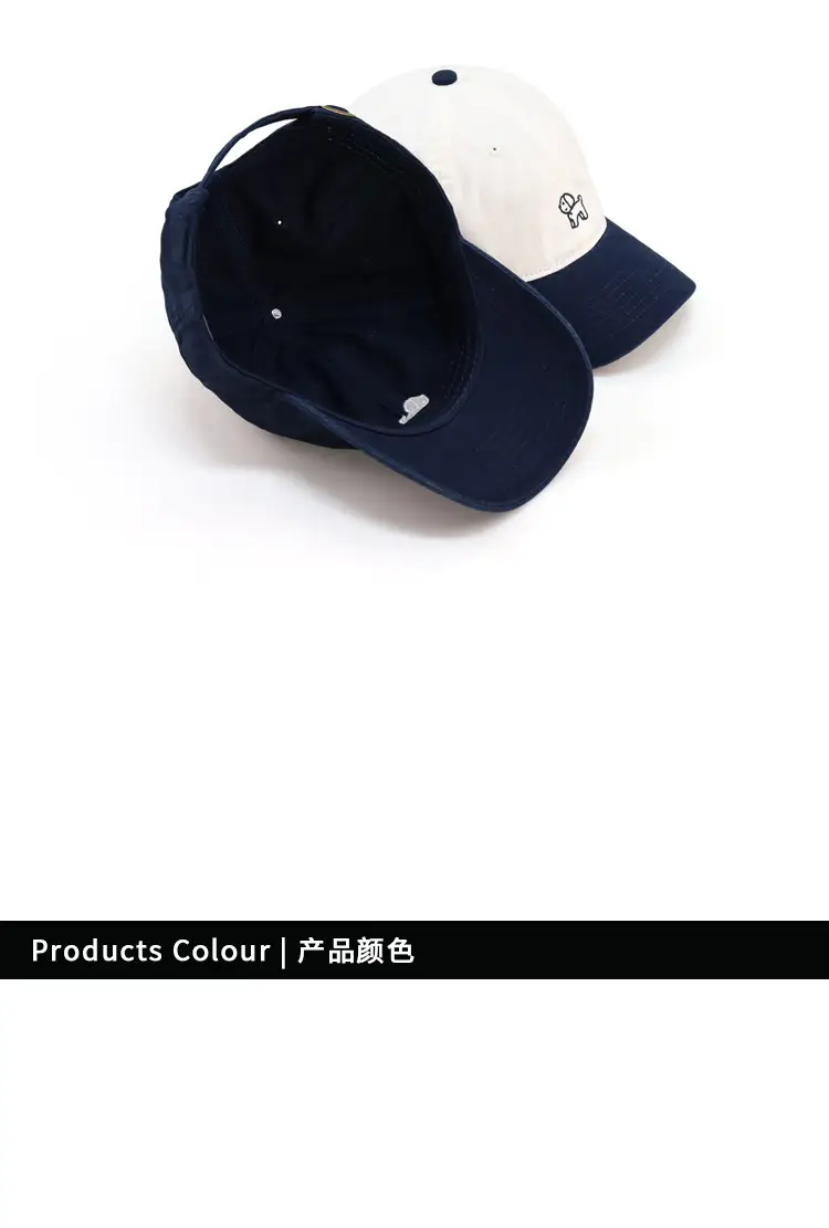 Navy Blue Logo Cap for Men Women Clothing Accessories — feature 5