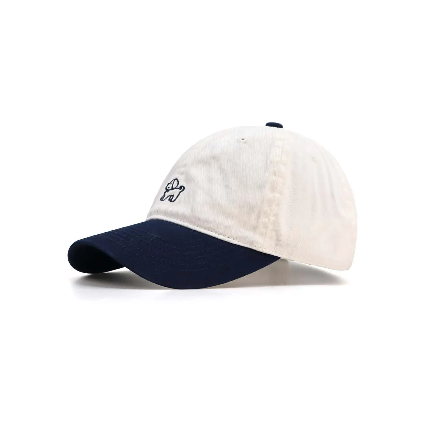 Navy Blue Logo Cap for Men Women Clothing Accessories