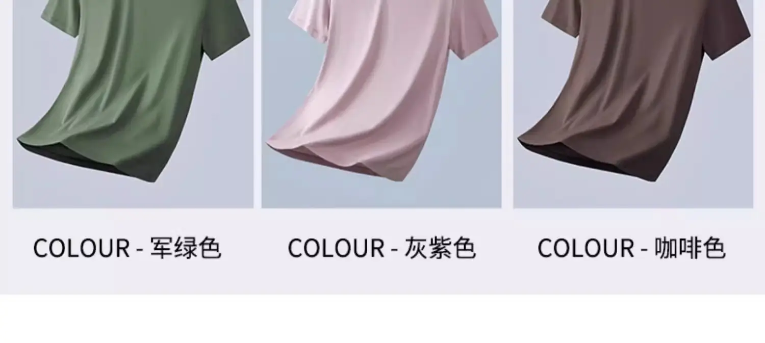 Men Black V-Neck Cotton T-Shirt Short Sleeve 2024 — feature 14
