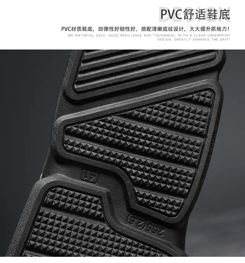 2025 Men's Black Foam Flip-Flops Large — feature 7