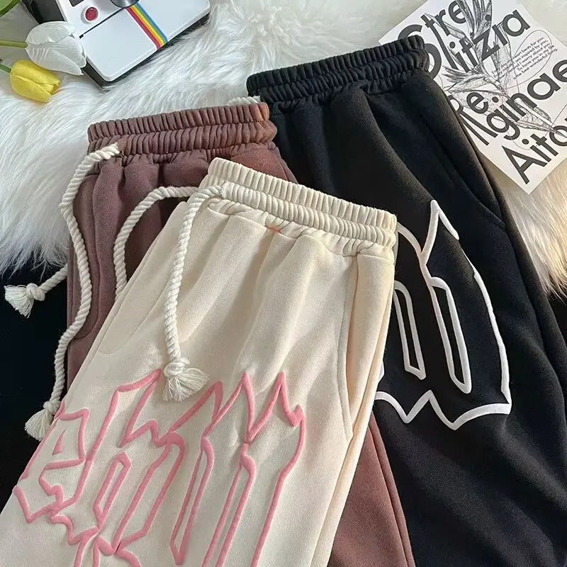 Men's Cream Foam Shorts with Pink Graphic Design - Image 5