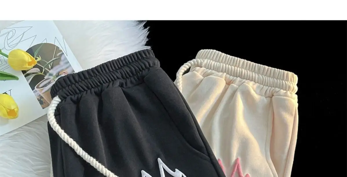 Men's Cream Foam Shorts with Pink Graphic Design — feature 10