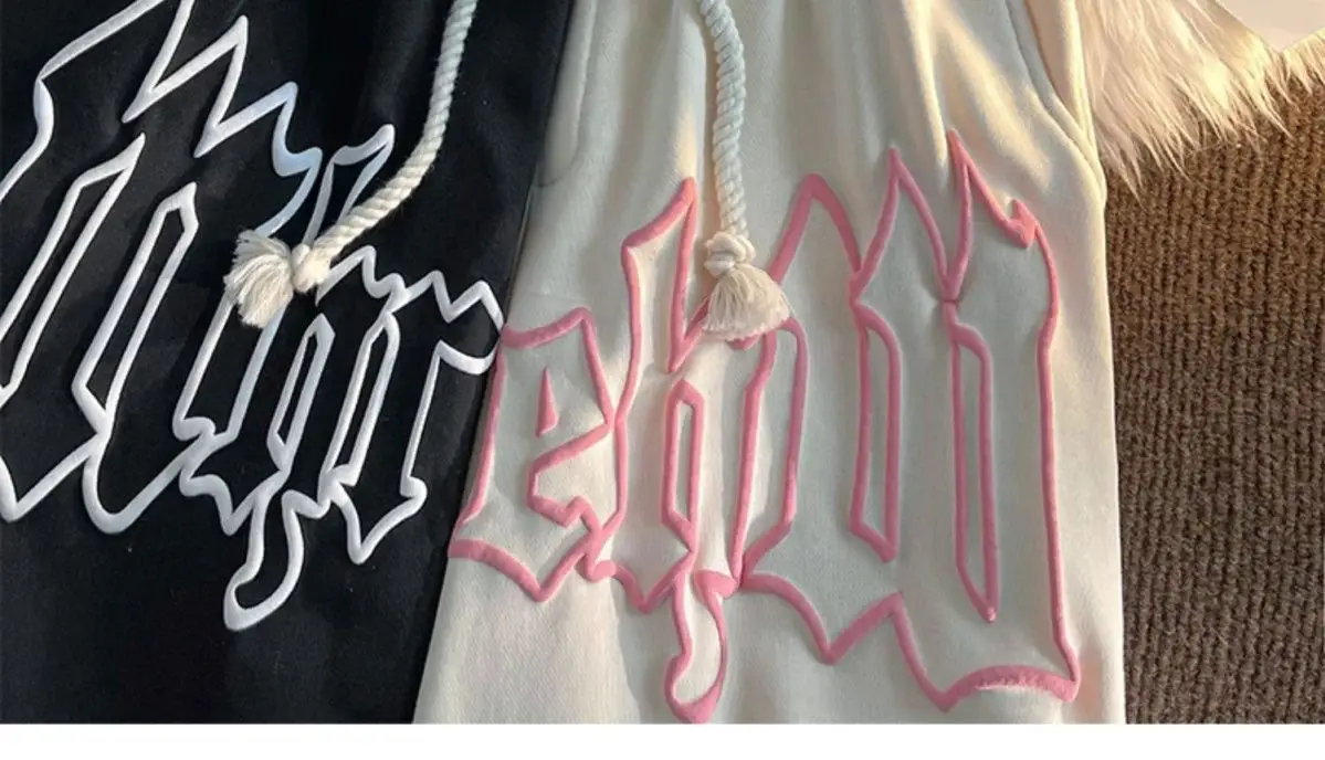 Men's Cream Foam Shorts with Pink Graphic Design — feature 12