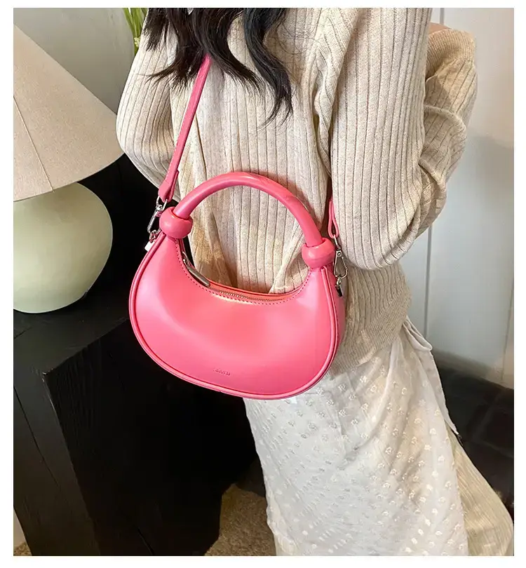 Black Textile Shoulder Bag for Women — feature 10
