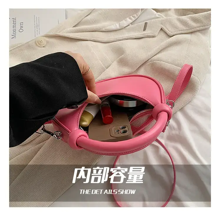 Black Textile Shoulder Bag for Women — feature 12
