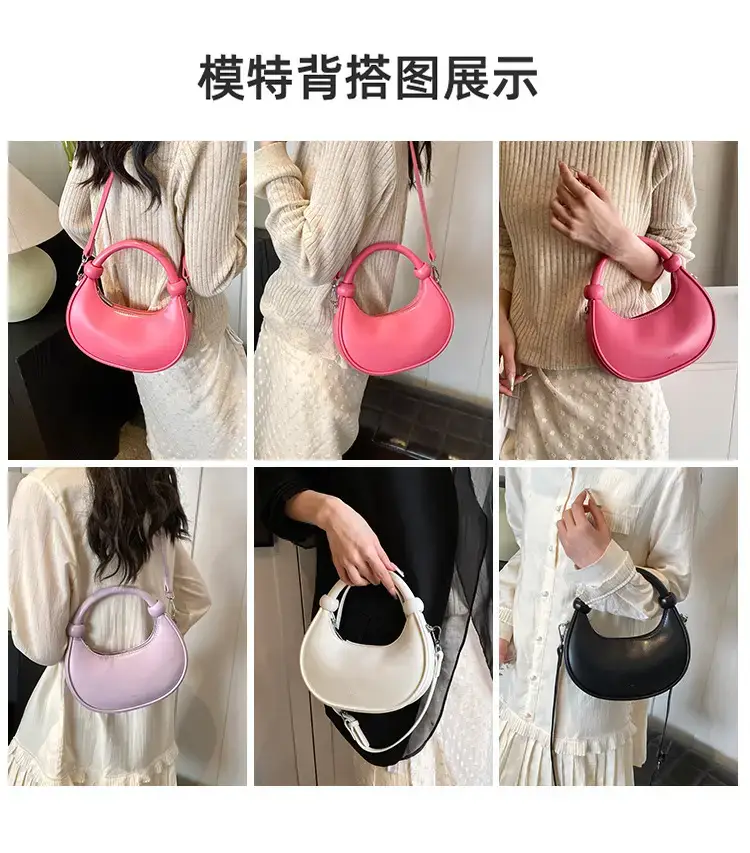 Black Textile Shoulder Bag for Women — feature 18