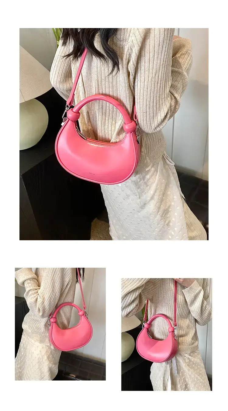Black Textile Shoulder Bag for Women — feature 23