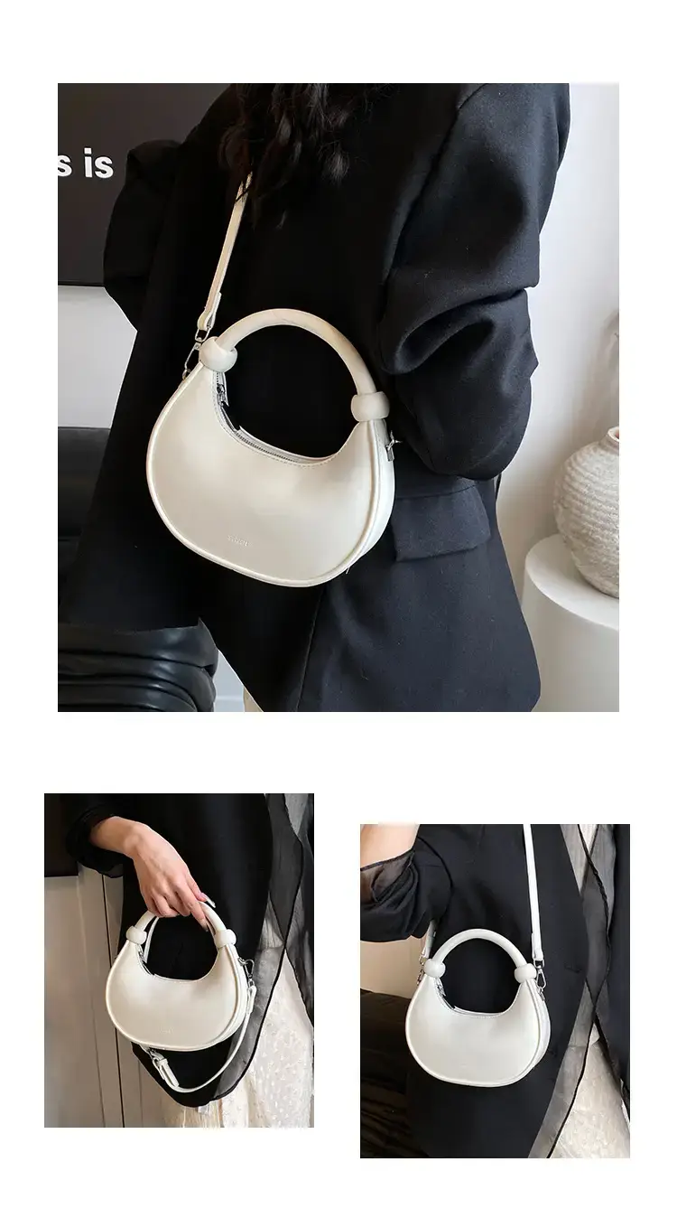 Black Textile Shoulder Bag for Women — feature 24