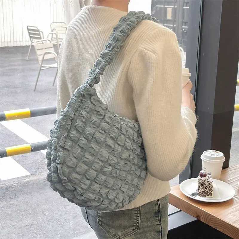 Pink Bubble Crossbody Bag for Women - Image 8