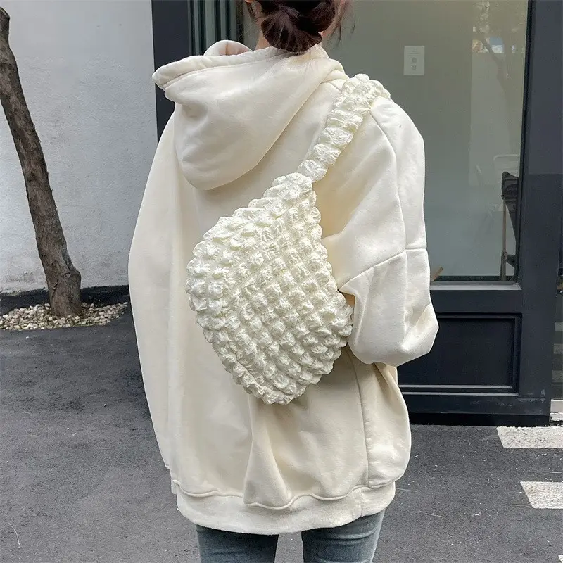 Pink Bubble Crossbody Bag for Women - Image 3