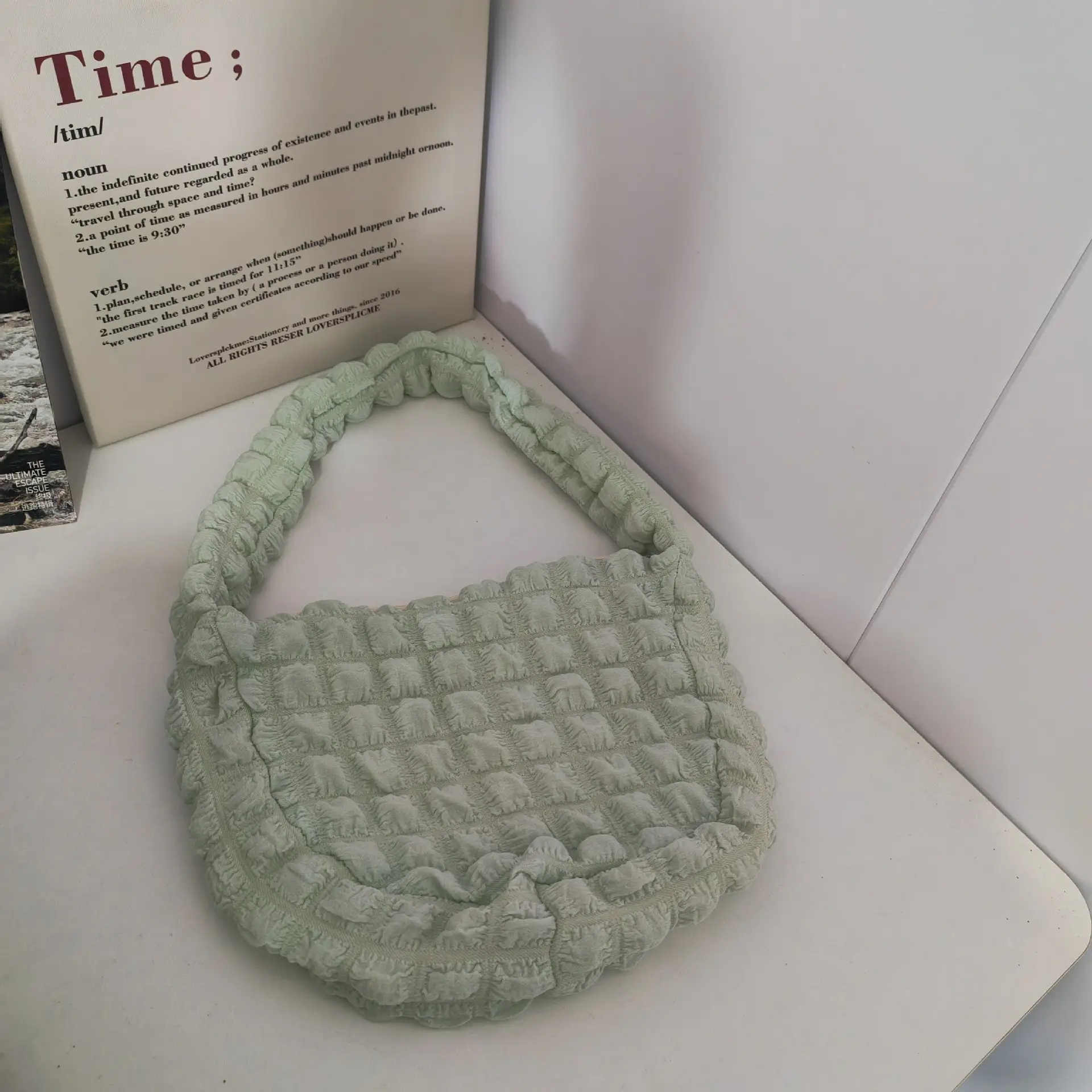 Pink Bubble Crossbody Bag for Women - Image 6